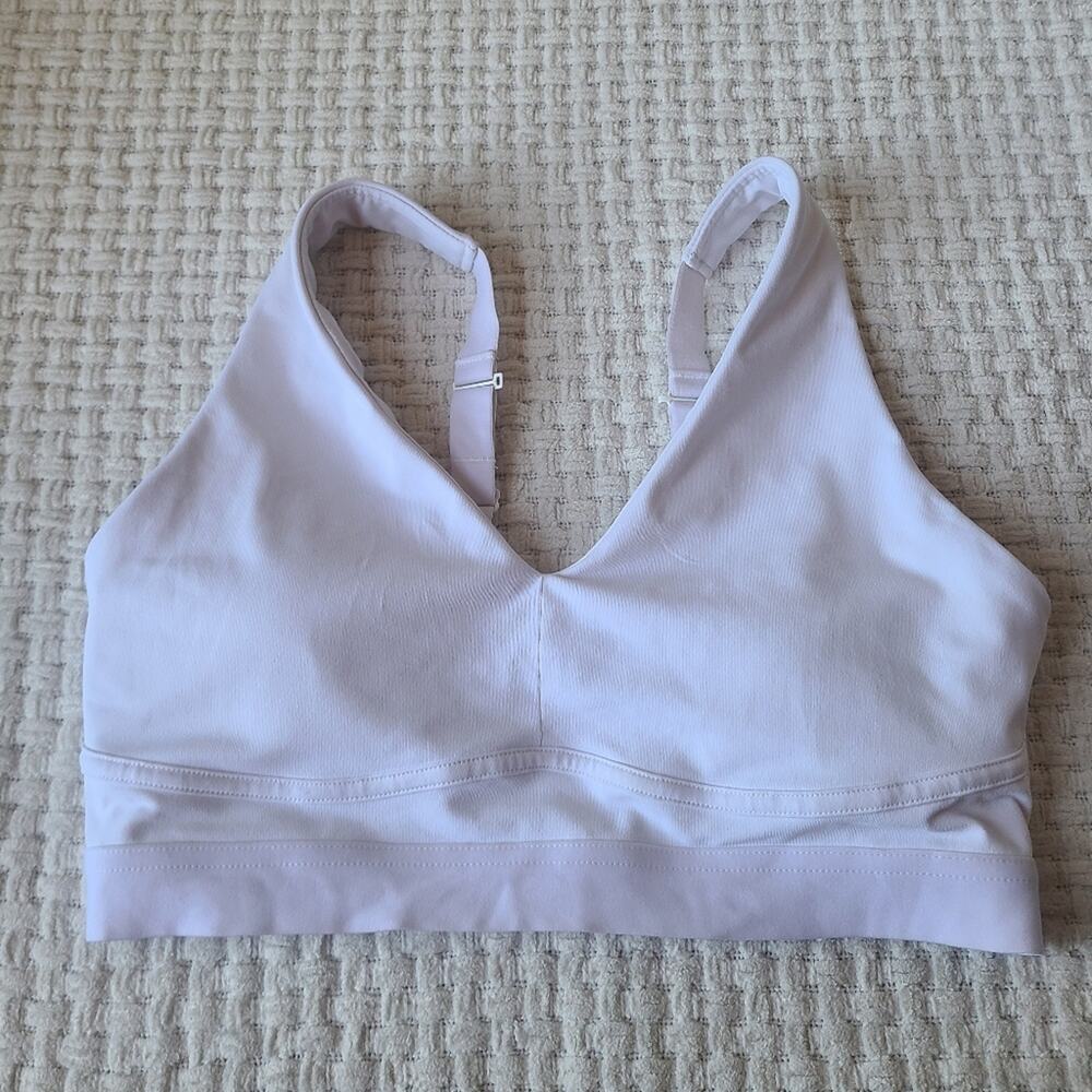 Fabletics White Sports Bra Women's Size Small